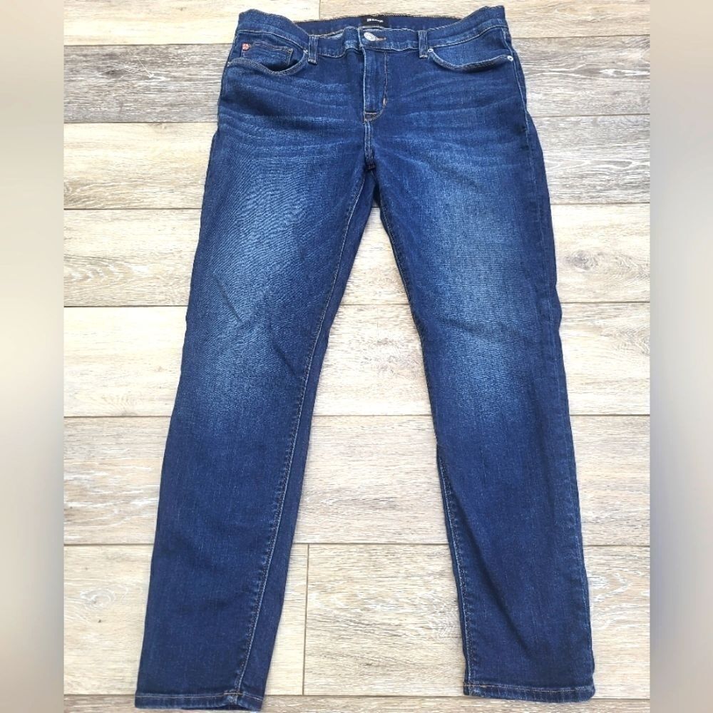 Hudson Jeans Krista Ankle Super Skinny  blue jeana stretch pants size 31